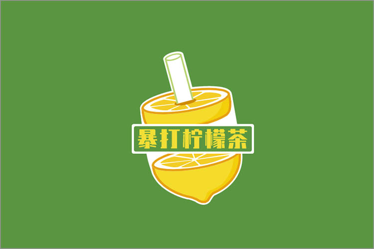 暴打柠檬茶logo