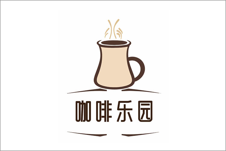 咖啡乐园LOGO