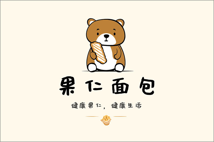 果仁面包LOGO