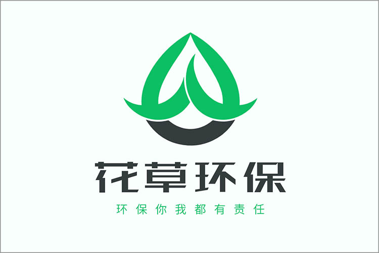 花草环保LOGO