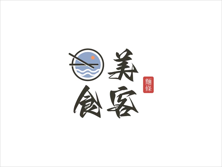 美食客LOGO模板